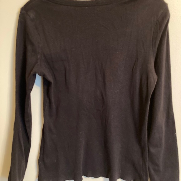 DAISY FUENTES “My Favorite Tee” LONG-SLEEVE-size M - Picture 4 of 4